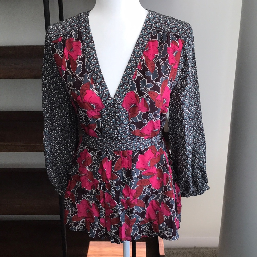 Anthropologie Long Sleeve blouse